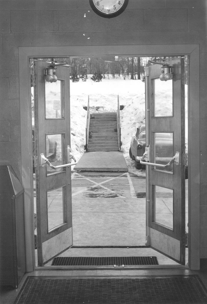 Main Classroom Building in the 1950's
